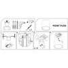 LAMPA sufitowa POINT PLEXI 6525 Nowodvorski metalowa OPRAWA downlight tuba biała