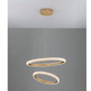Metalowy ring wiszący Ameca LE42818 LED 41,5W 3000K złoty biały