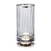 Lampa do salonu QN-ARNO-SMOKE-PN przydymiona srebrna