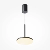 Okrągła lampa wisząca Plato P076PL-L12W3K-B LED 12W 3000K czarna