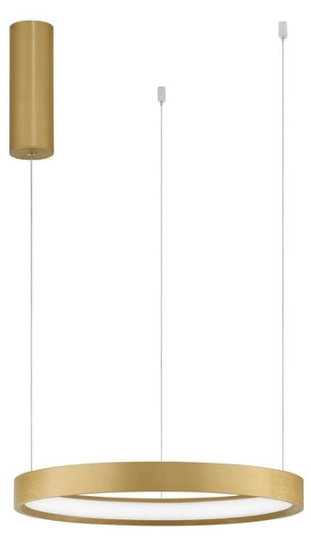 Lampa wisząca ZACAPU LE42789 obręcz nad stolik LED 30W 3000K złota