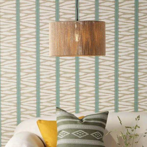 Wisząca lampa ekologiczna Keona KEO6529 boho naturalna brązowa