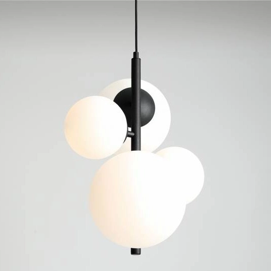 Modernistyczny zwis BLOOM 1091L1 Aldex szklane kule balls