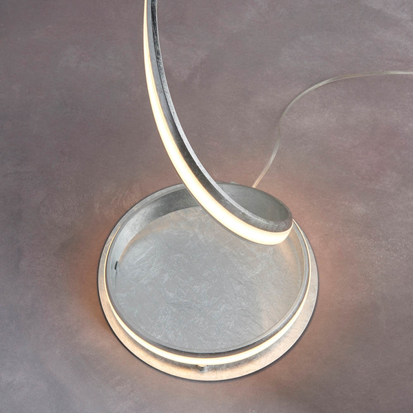 Podłogowa lampa do salonu Aria 95843 LED 23W 3000K srebrny biały