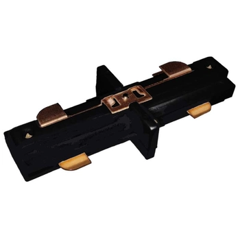 Wewnętrzny I-łacznik szynoprzewodu LP-551-S-BK Light Prestige do 1-fazowej szyny natynkowej 230V czarny