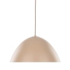 Klasyczna lampa wisząca Faro 10657 do salonu metalowy beżowy