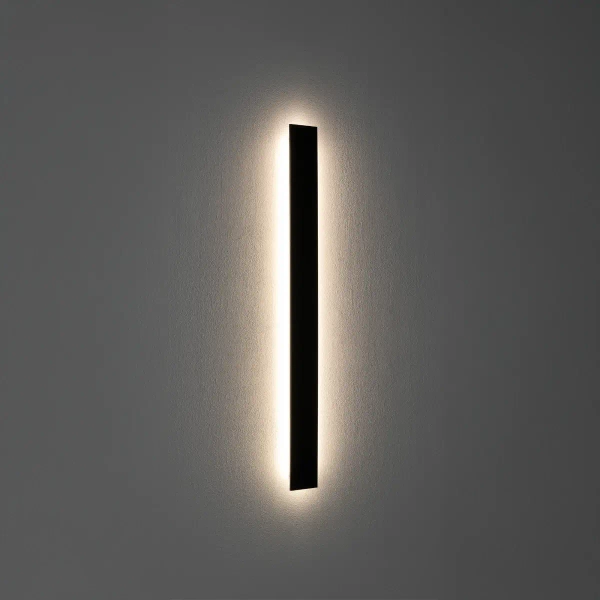 Podłużna ścienna lampa COMMA 11876 LED 19W 3000K czarna