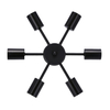 Zwis do salonu Sparta 36-09395 Candellux gwiazda loft czarny