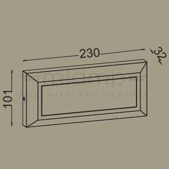 Ścienna LAMPA ogrodowa HELENA 5191601118 Lutec zewnętrzna OPRAWA metalowa LED 10W 4000K outdoor IP54 szara