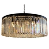 Salonowa lampa wisząca CGHEREROUNDD80 crystal glamour stal