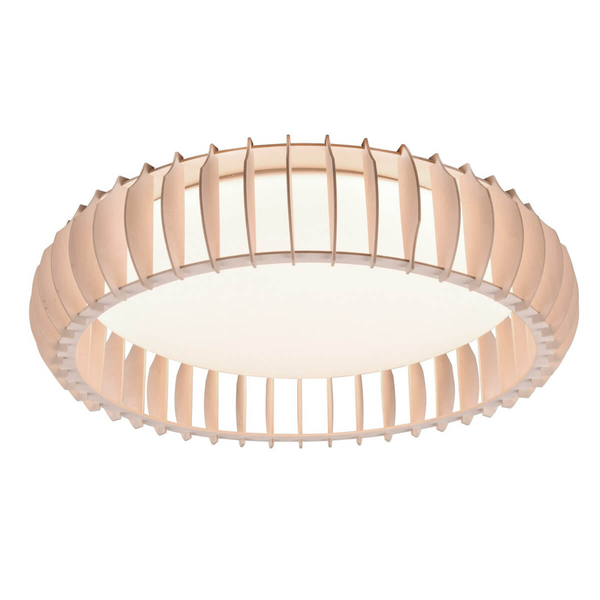 Lampa nasufitowa Monte R62171930 RL Light LED 38W 3000-6500K drewniana