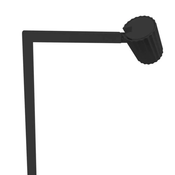 Podłogowa lampa do salonu Tokio LP-787/1F BK Light Prestige metalowa czarna