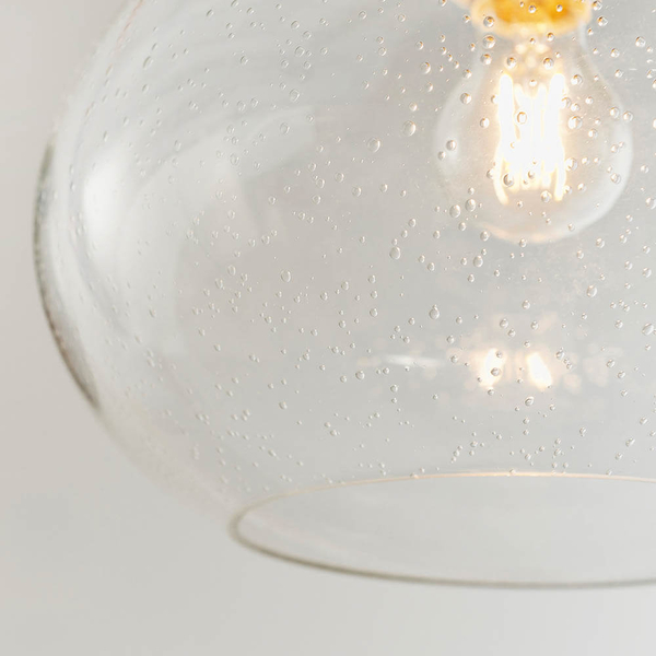 Kulista lampa wisząca Dimitri 73974 szklana przezroczysty