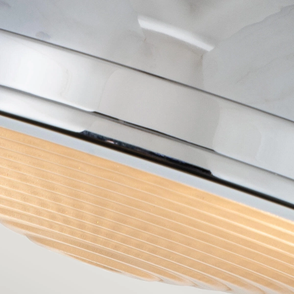 Lampa sufitowa retro metalowa Amelia HK-AMELIA-F-M-CM chrom