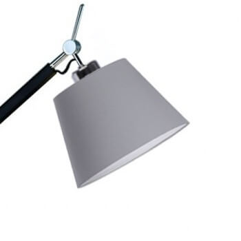 Regulowana lampa stołowa Zyta AZ1848+AZ2598 Azzardo do salonu czarna szara