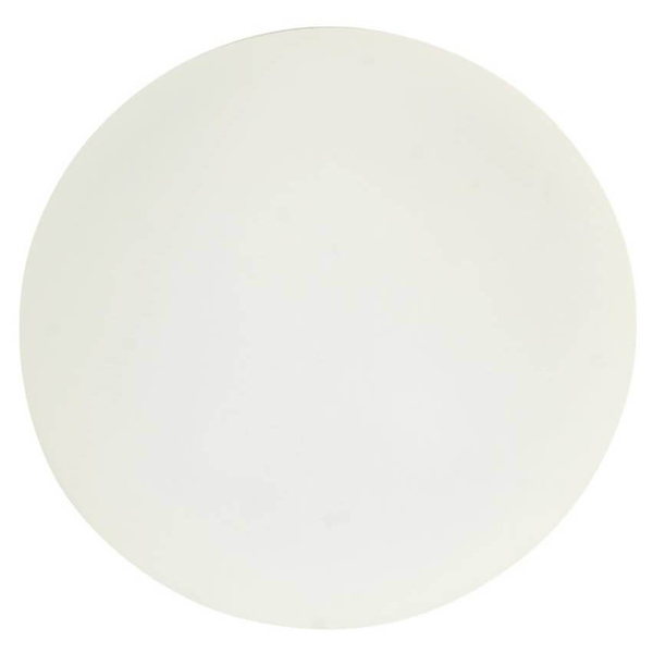Minimalistyczny plafon szklany Nina 12-74150 okrągły biały