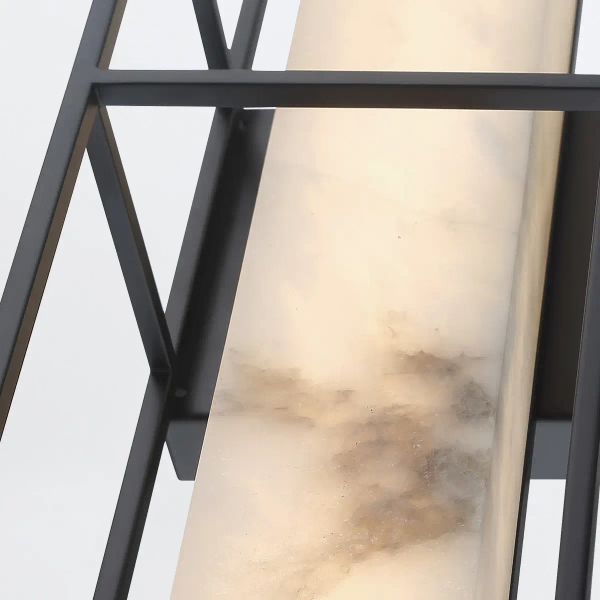 Kinkiet prostokątny Blakley QN-BLAKLEY-L-BK LED 20W 3000K IP44 czarny