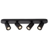 Sufitowa lampa XYRUS 23954/21/30 Lucide rurki reflektorki czarna
