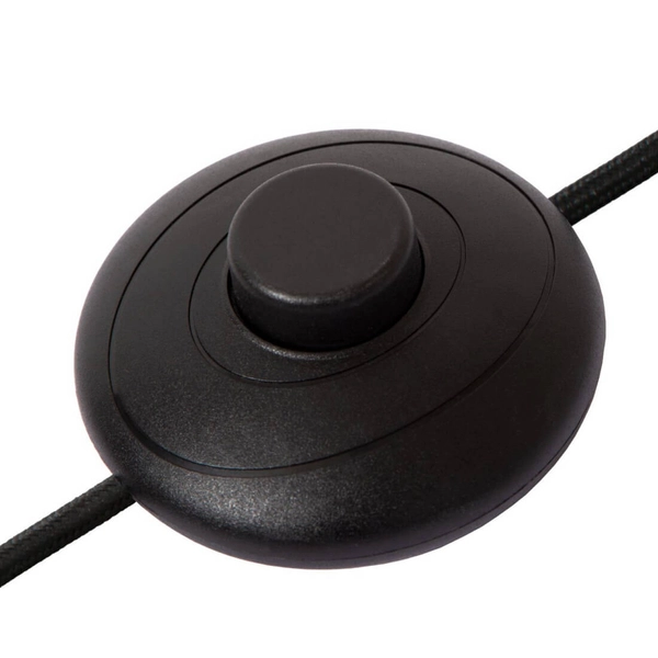 Podłogowa lampa abażurowa KELSO 44719/81/30 metalowa czarna