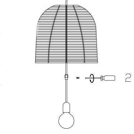 Zewnętrzna LAMPA wisząca GARDEN24 107990 Markslojd druciana OPRAWA zwis LED 2.86W na taras IP44 czarny