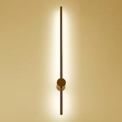 Nowoczesna lampa ścienna Zeen CGZEENW2GD Copel LED 20W 3000K do salonu złota