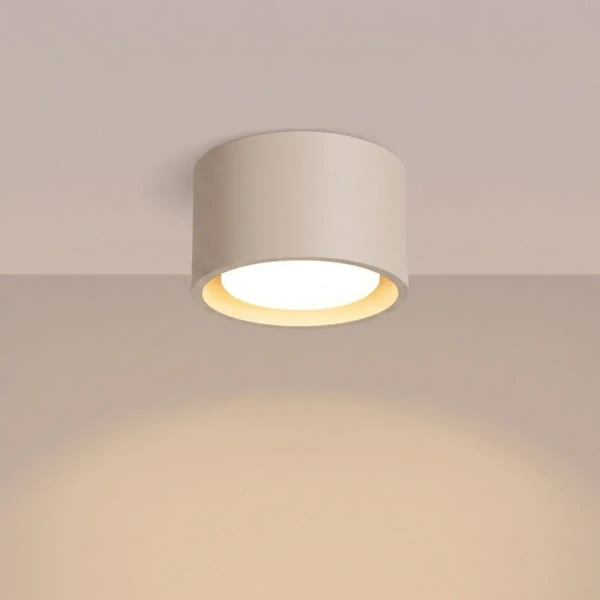 Kaszmirowa lampa sufitowa MODO SL.2446 1xGx53 metalowy downlight