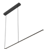 Lampa wisząca Marlene AZ6097 Azzardo LED 23W 2900K jadalniana listwa czarna
