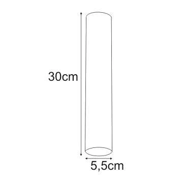 Plafon LAMPA natynkowa Adria K-4823 Kaja okrągła OPRAWA sufitowy downlight metalowa tuba chrom