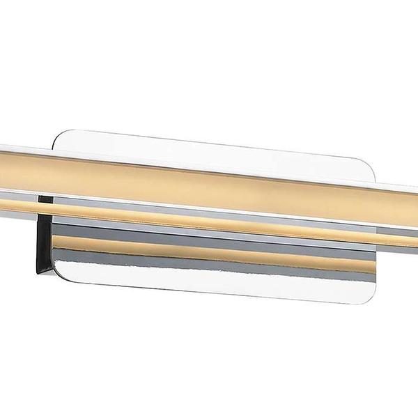 Kinkiet LAMPA ścienna SCARLETT MB1279M Italux metalowa OPRAWA listwa LED 8W 3000K galeryjka chrom