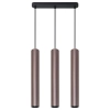 Lampa wisząca potrójna do jadalni Lungomare 326157 metalowa szara czarna