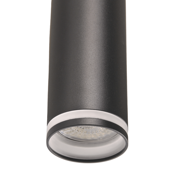Wisząca lampa do systemu 1-fazowego Paris 321558 tuba metalowa czarna