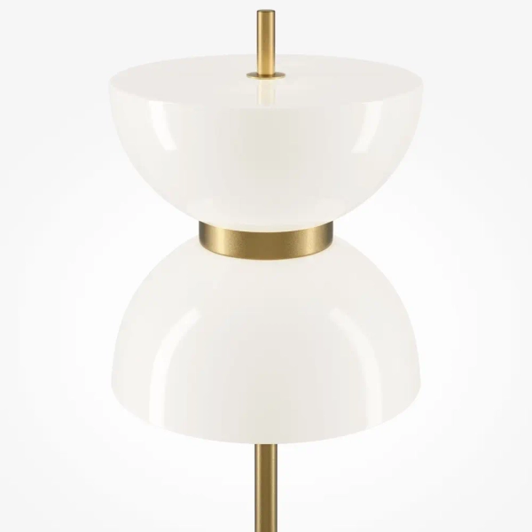 Sypialniana lampa stojąca Kyoto MOD178FL-L11G3K LED 11W 3000K biała szara