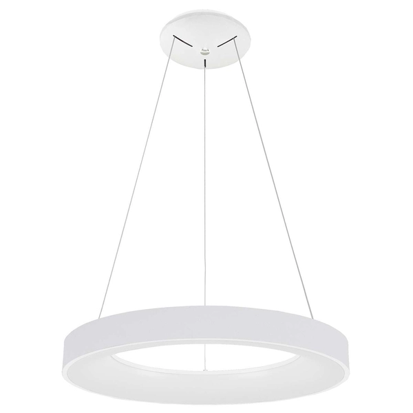 Okrągła LAMPA wisząca GIULIA 5304-850RP-GD-3 Italux metalowa OPRAWA zwis LED 24W 3000K pierścień ring złoty