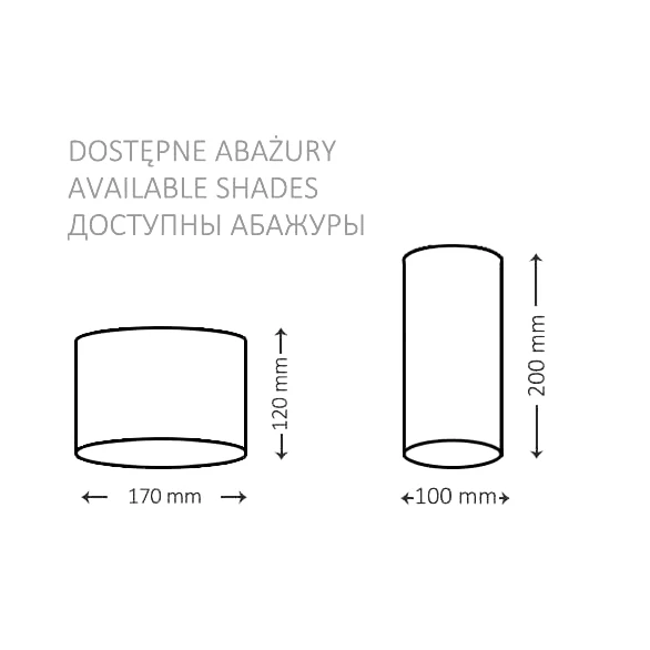 Pałacowy żyrandol Cero CER-ZW-10 (ZM) tubki tkaninowe biały mosiądz