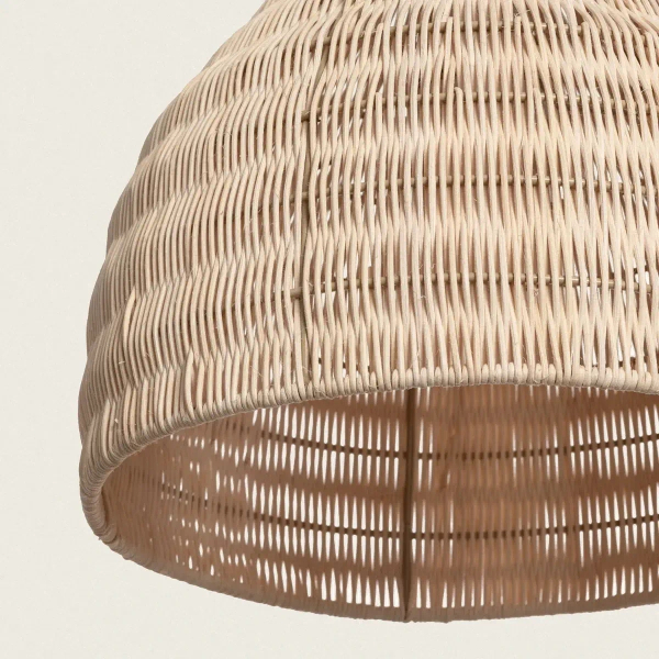 Lampa wisząca Boho ABR-LW8-BH-E27 Abruzzo ratan nad stół beżowa