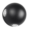Kinkiet ogrodowy Avisio 246760432 Trio LED 2W 3000K IP54 kula czarna