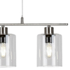 Nowoczesna LAMPA wisząca MIROSLAW 3580 Rabalux salonowy zwis szklany 3-punktowy chrom