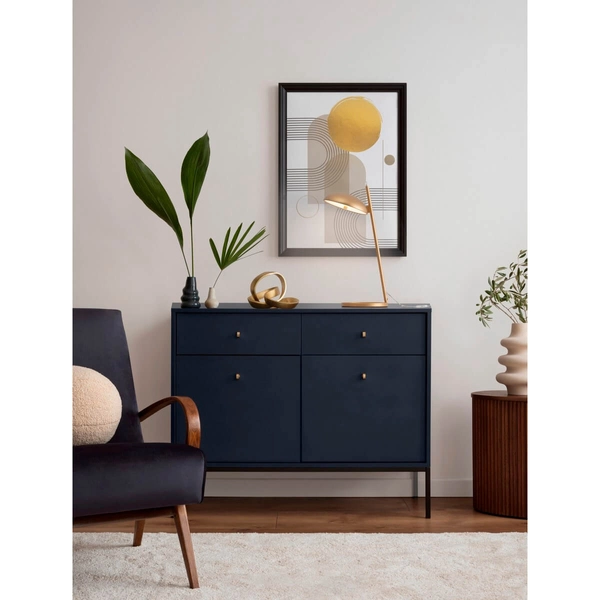 Stołowa lampka LED do biura VIBORAL LE44525 LED 18W 3000K złota