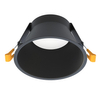 Punktowa lampa oczko Uno 10845 Nowodvorski podtynkowa do garderoby czarna