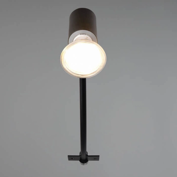 Lampa ścienna do łazienki VESNOW DL132283400 metalowa IP44 czarna