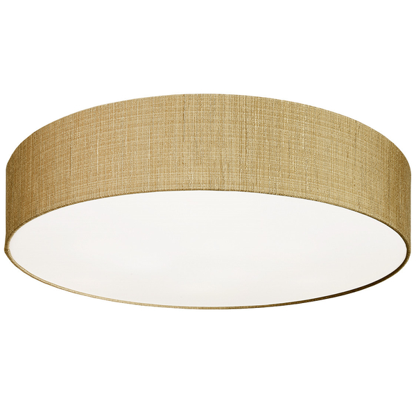 Lampa sufitowa Turda 8955 abażurowy plafon do przedpokoju złoty