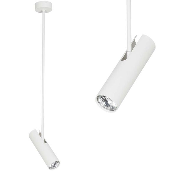 Halogenowa LAMPA sufitowa EYE SUPER B 6490 Nowodvorski tuba OPRAWA metalowa spot biały
