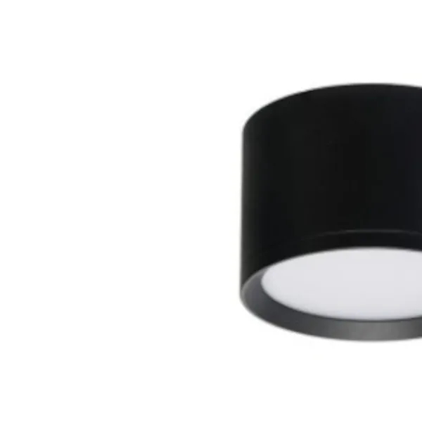 Natynkowa lampa sufitowa MARTON czarna AZ6858 1xLED 8W 3000K IP44 spot