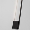 Ścienna LAMPA industrialna BUIN LE41366 Luces Exclusivas metalowa OPRAWA kinkiet LED 15W 3000K tuba czarna