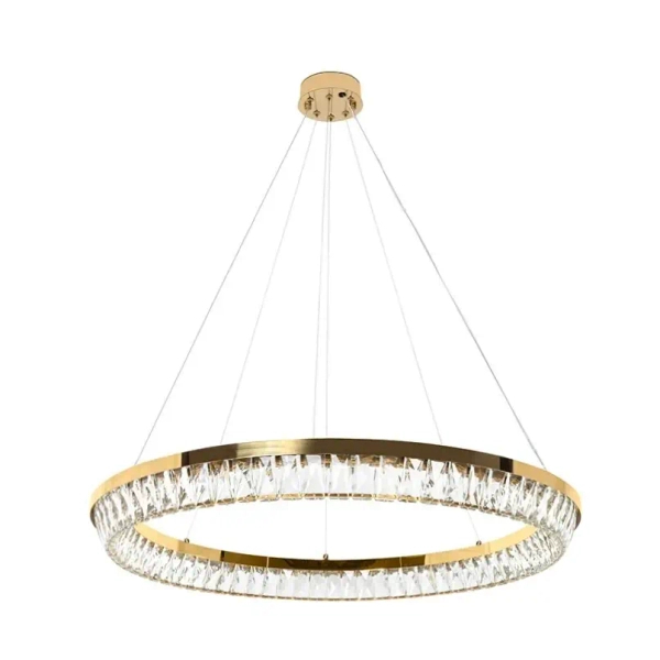 Lampa wisząca ring SAVOY MSE1501100529 LED 72W 3000K glamour złota