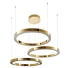 Lampa zwisająca CIRCLE DN924-60+80+100 gold LED 112W 3000K złoty