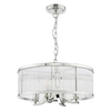 Regulowana wisząca lampa Eltham ELT0438-EH Dar Lighting crystals srebrna