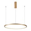 Zwisająca lampa pierścieniowa Vinola PND-56135B-060RPP-GD-3KS4K-TRDIMM Italux LED 38W 3000-4000K złota