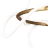 Ledowa lampa wisząca Fanstasia ST-9282R/D60 Step 68W sznur biały złoty