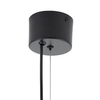 Wisząca lampa Boom 9969P/A Step LED 24W 3000K klosz szklany mosiądz dymiona